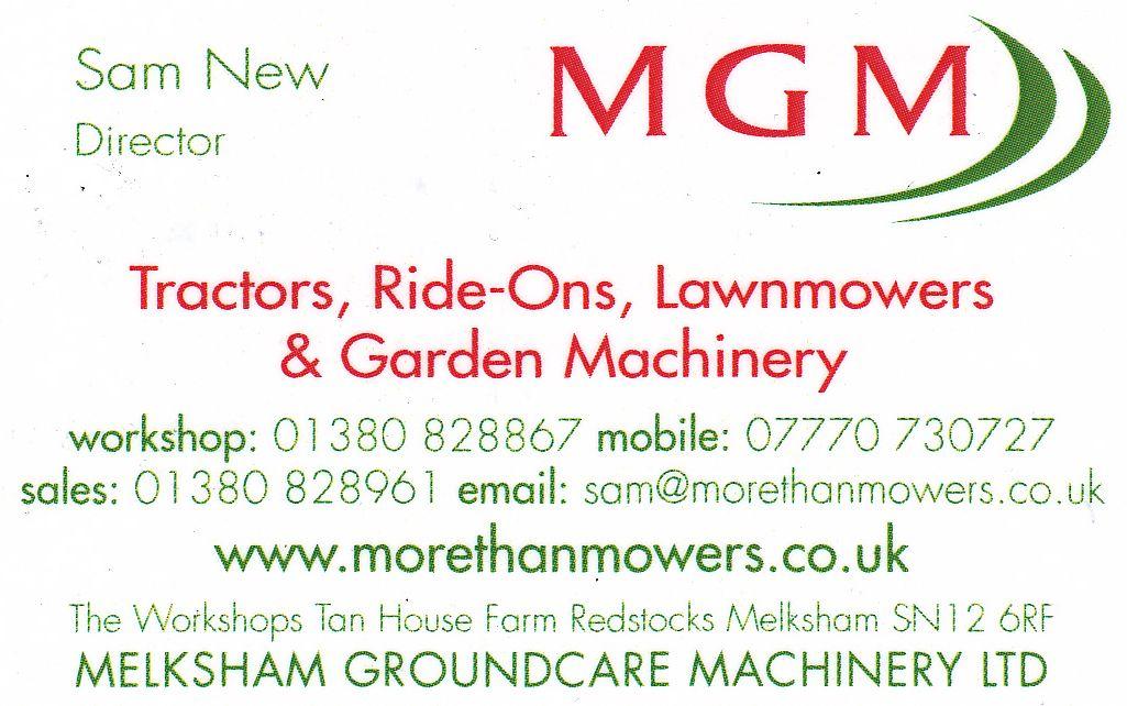 Melksham Groundcare Machinery